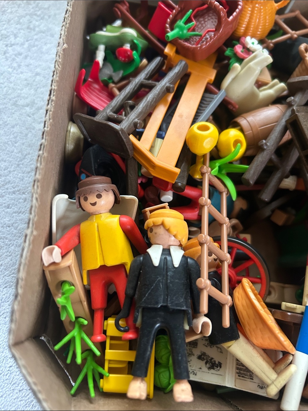 - Playmobile assorted Figures, animals and accessories